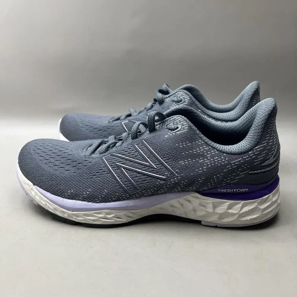 New Balance Fresh Foam 880 V11 Running Shoes Women Size 8 Gray Comfort Sneakers